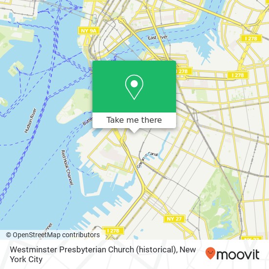 Mapa de Westminster Presbyterian Church (historical)