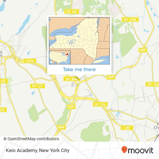 Mapa de Keio Academy