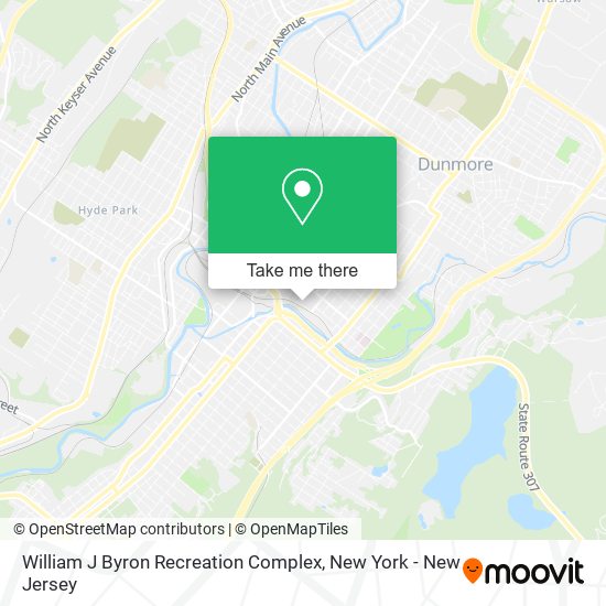 William J Byron Recreation Complex map