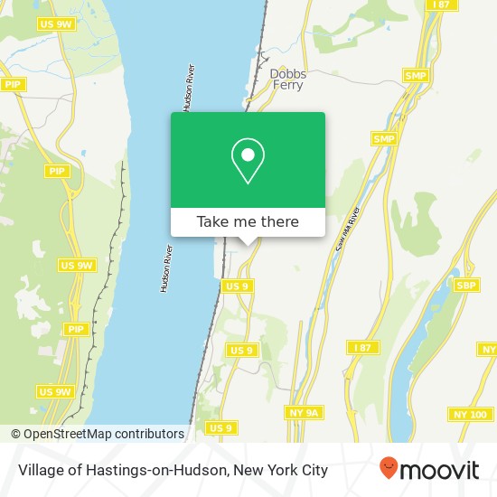 Village of Hastings-on-Hudson map