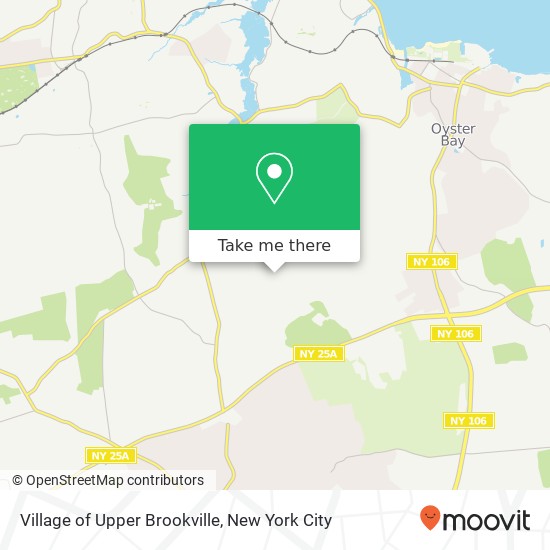 Mapa de Village of Upper Brookville