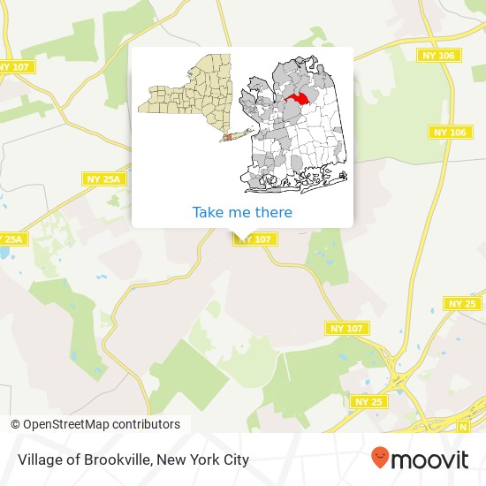 Village of Brookville map