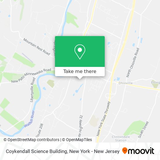 Coykendall Science Building map