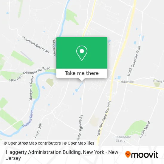 Haggerty Administration Building map