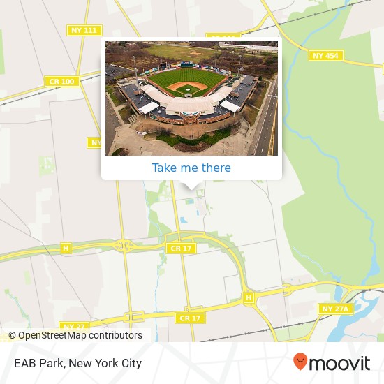 EAB Park map