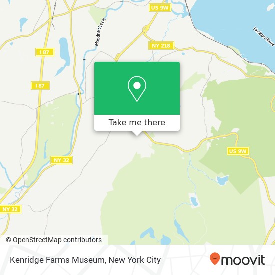 Mapa de Kenridge Farms Museum