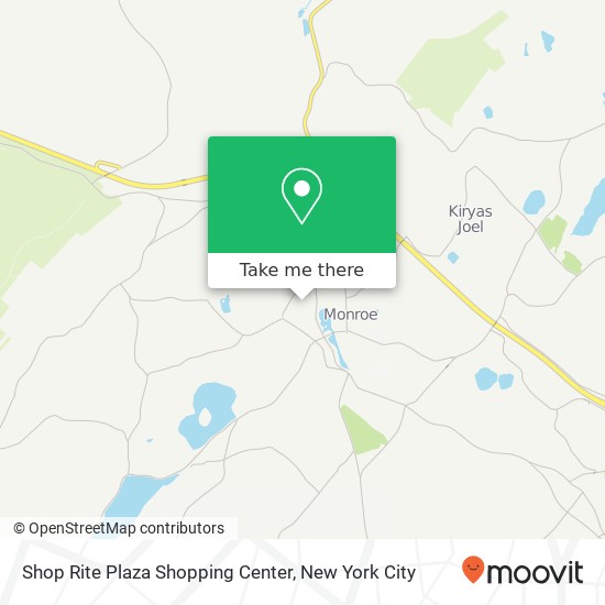 Shop Rite Plaza Shopping Center map