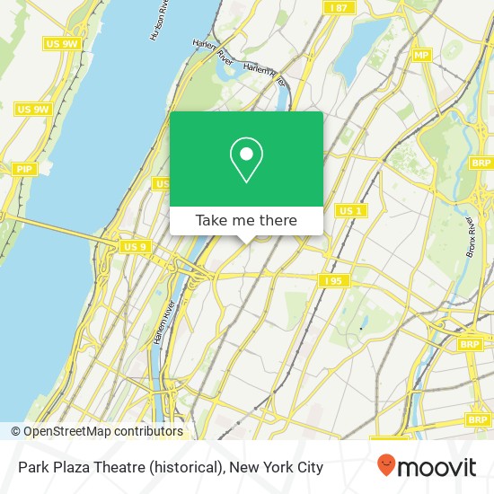 Park Plaza Theatre (historical) map