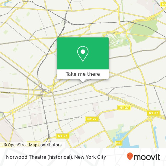 Mapa de Norwood Theatre (historical)