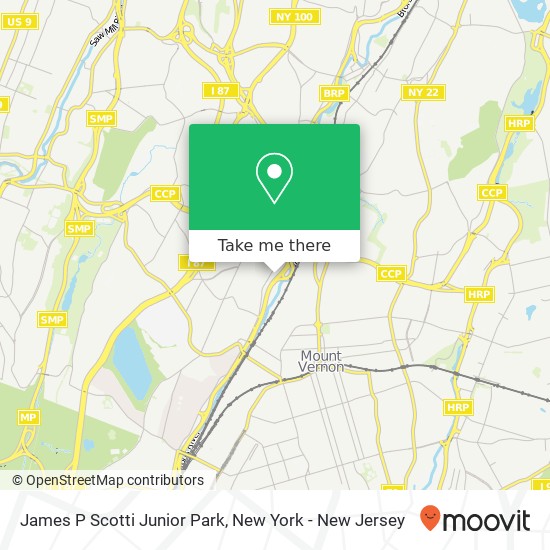 James P Scotti Junior Park map