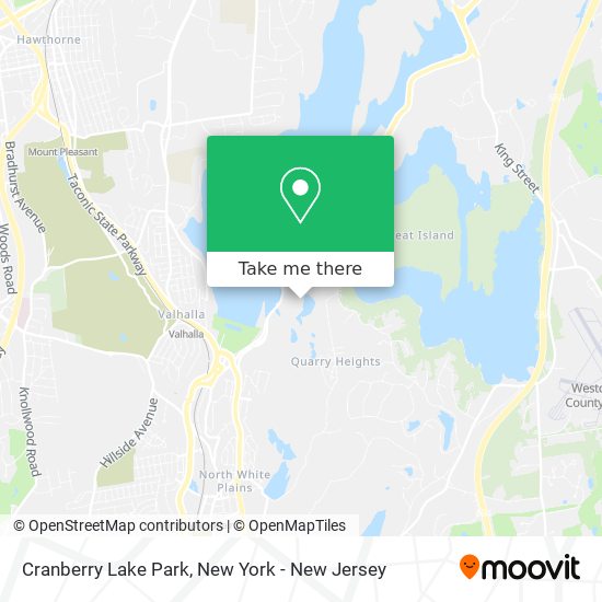 Mapa de Cranberry Lake Park