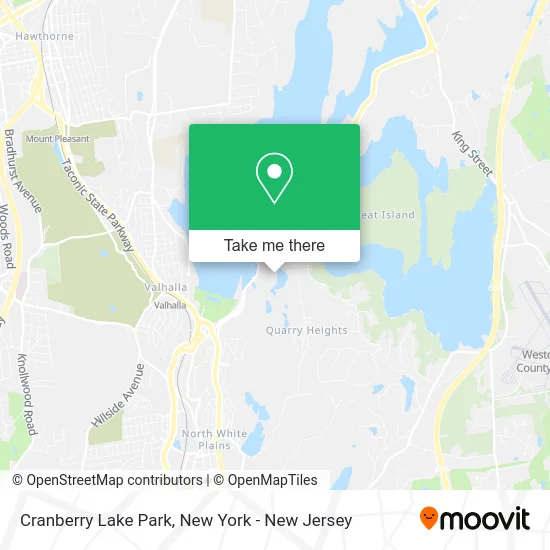 Cranberry Lake Park map