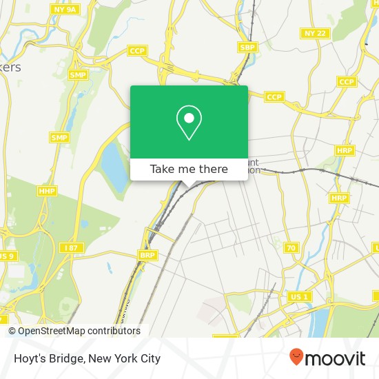 Mapa de Hoyt's Bridge