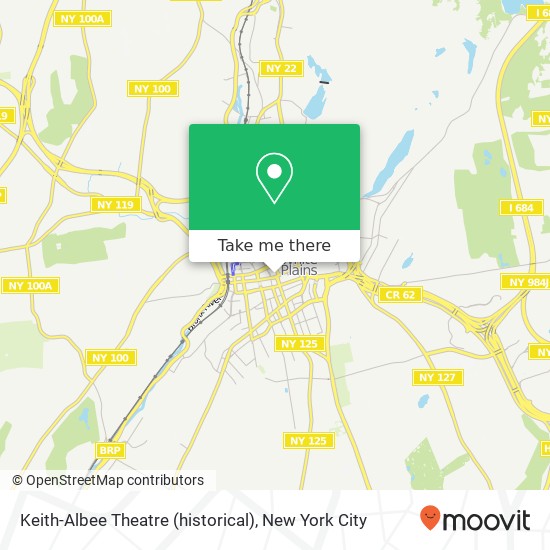 Mapa de Keith-Albee Theatre (historical)