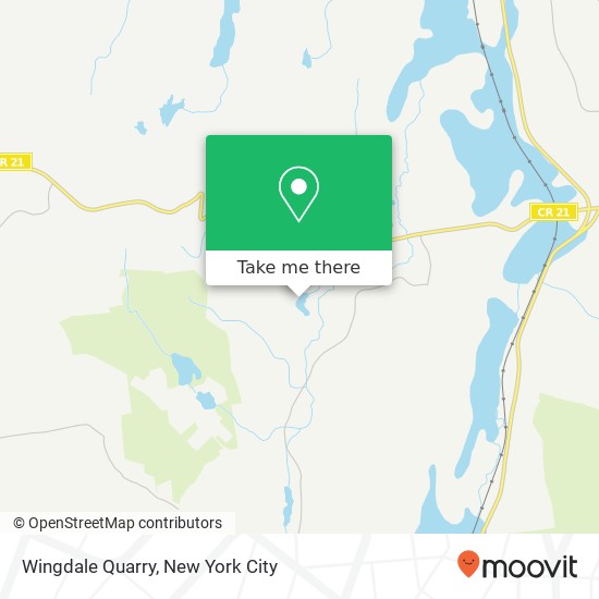 Mapa de Wingdale Quarry