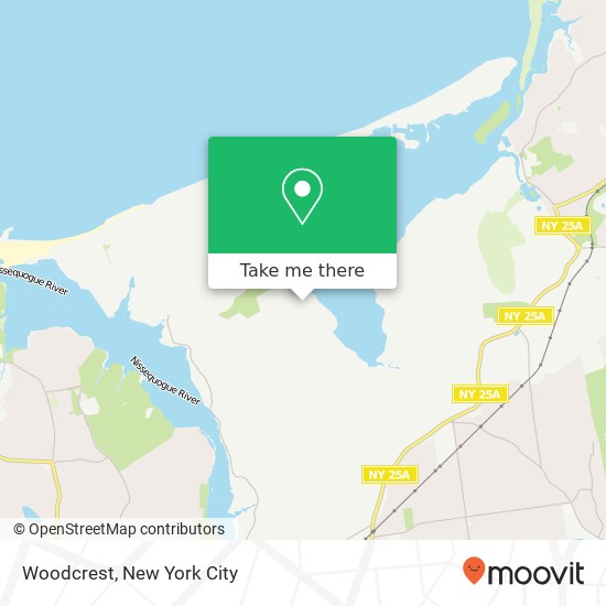 Mapa de Woodcrest