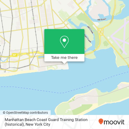 Mapa de Manhattan Beach Coast Guard Training Station (historical)
