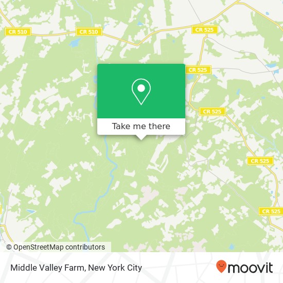 Mapa de Middle Valley Farm
