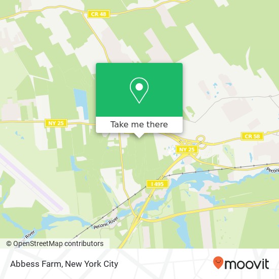 Abbess Farm map