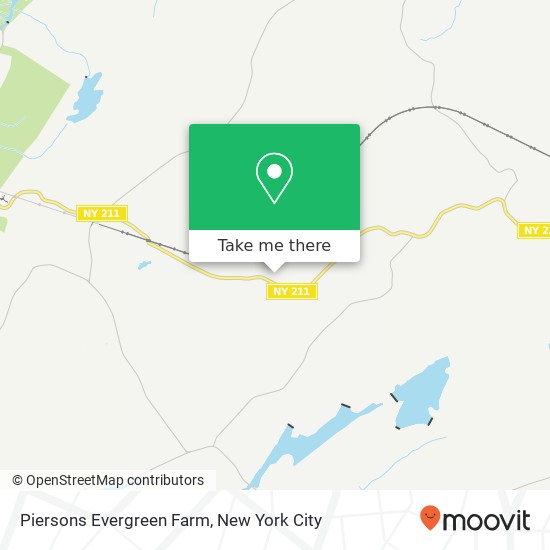 Mapa de Piersons Evergreen Farm