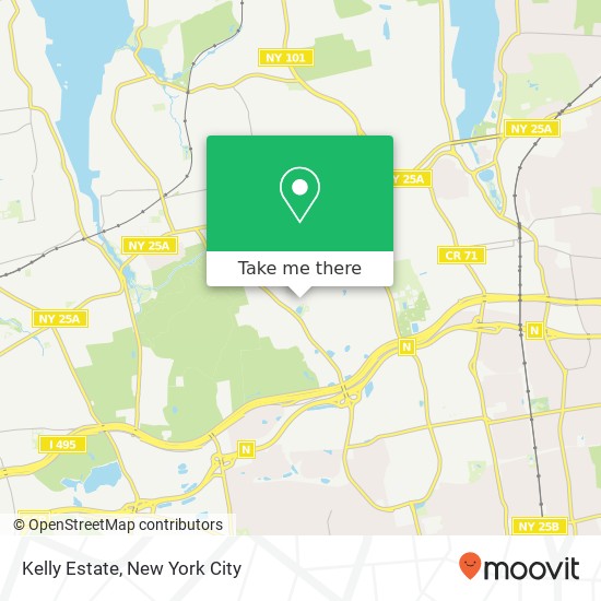 Kelly Estate map