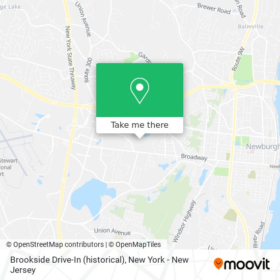 Mapa de Brookside Drive-In (historical)