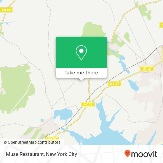 Muse Restaurant map