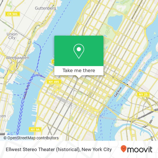 Ellwest Stereo Theater (historical) map