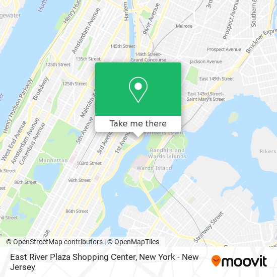 East River Plaza Shopping Center map