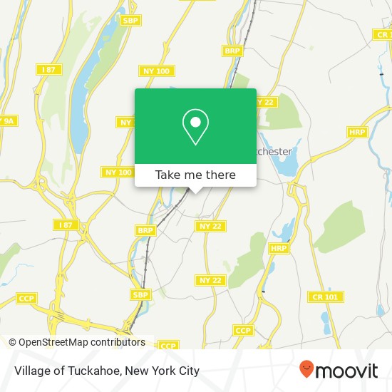 Mapa de Village of Tuckahoe