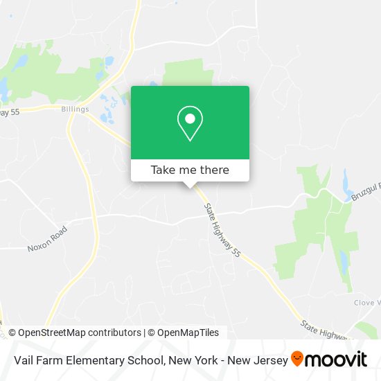Mapa de Vail Farm Elementary School