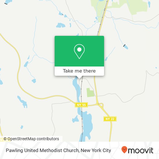 Mapa de Pawling United Methodist Church