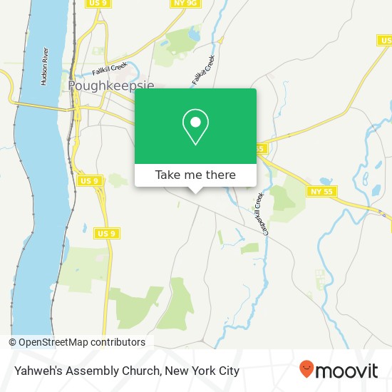 Yahweh's Assembly Church map
