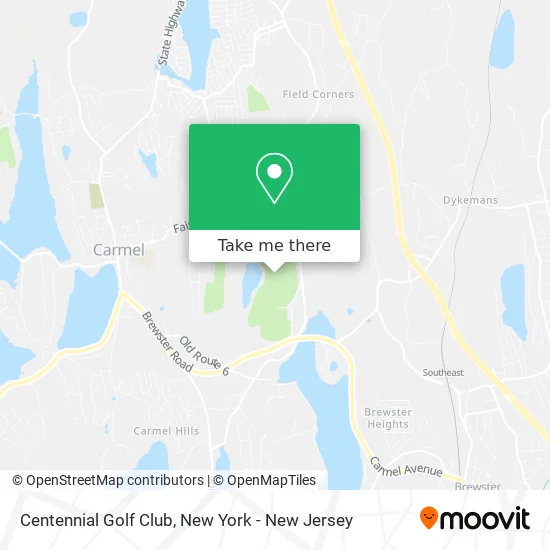 Centennial Golf Club map