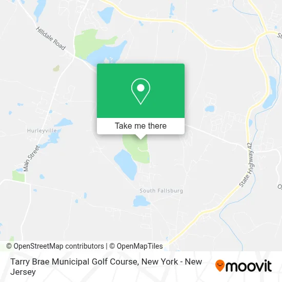 Tarry Brae Municipal Golf Course map