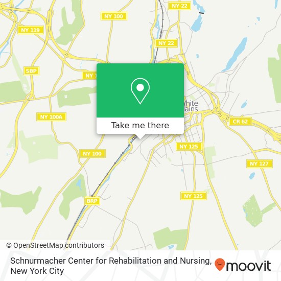 Schnurmacher Center for Rehabilitation and Nursing map