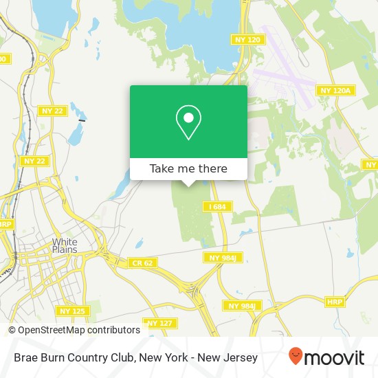 Brae Burn Country Club map