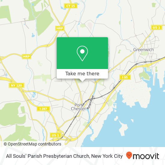 Mapa de All Souls' Parish Presbyterian Church