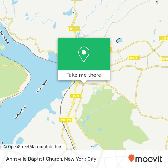 Mapa de Annsville Baptist Church