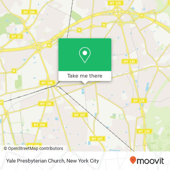 Yale Presbyterian Church map