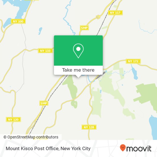 Mapa de Mount Kisco Post Office