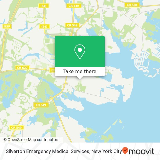 Silverton Emergency Medical Services map