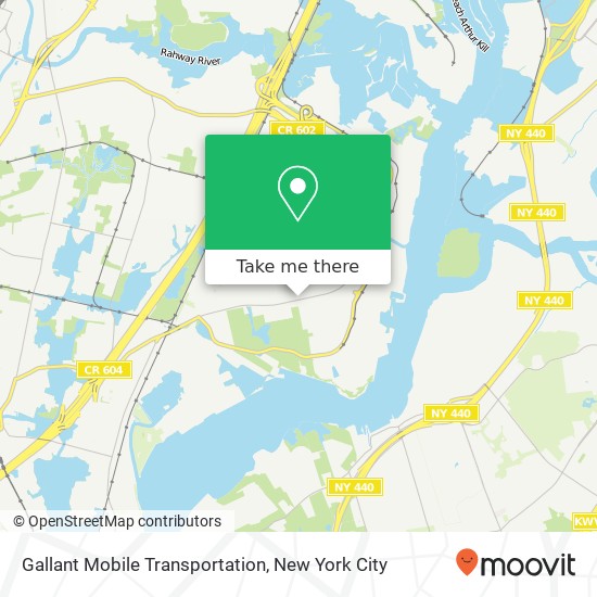 Mapa de Gallant Mobile Transportation