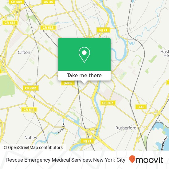 Rescue Emergency Medical Services map