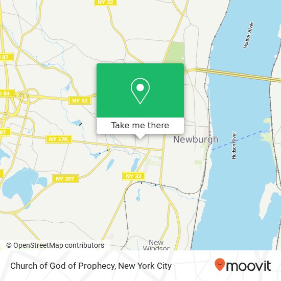 Mapa de Church of God of Prophecy