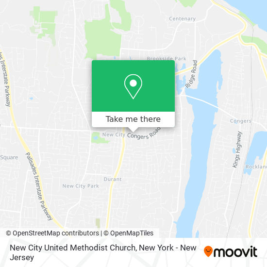 New City United Methodist Church map