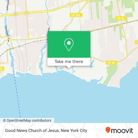 Good News Church of Jesus map