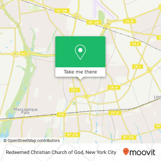 Mapa de Redeemed Christian Church of God