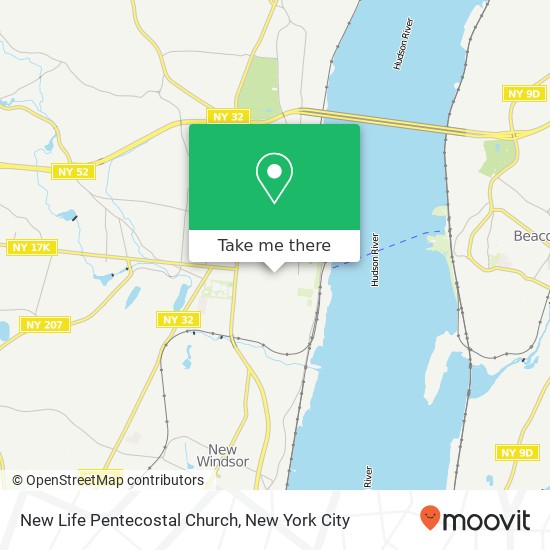Mapa de New Life Pentecostal Church