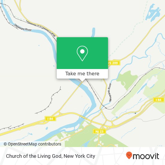 Mapa de Church of the Living God